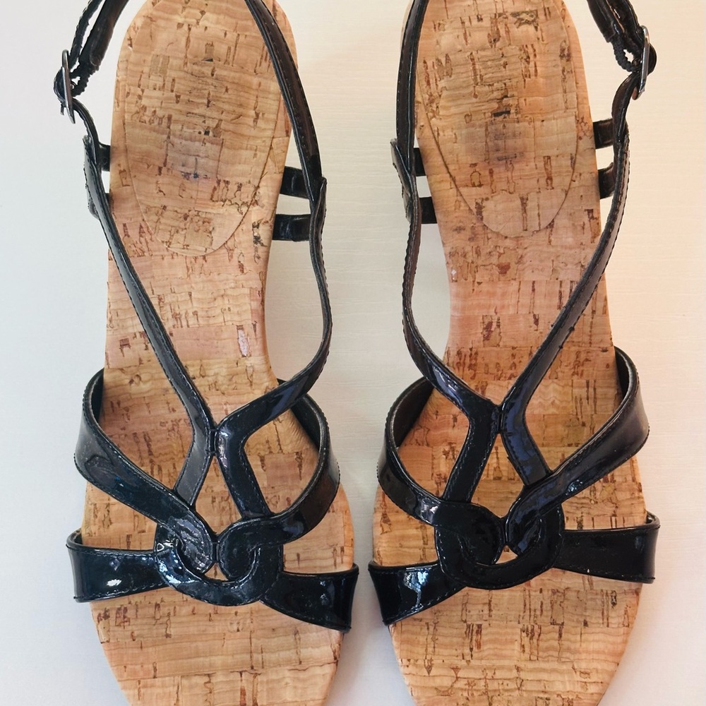 Black Strappy Sandals